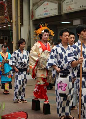 花魁道中